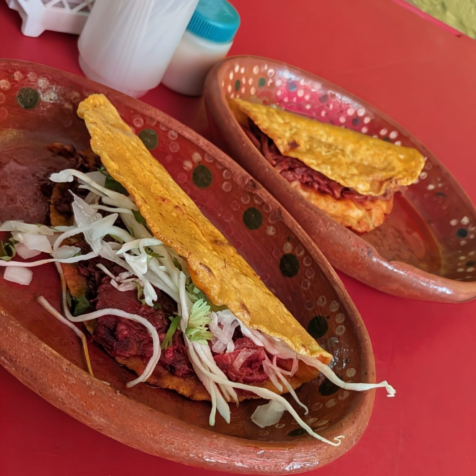 Tacos dorados with birria