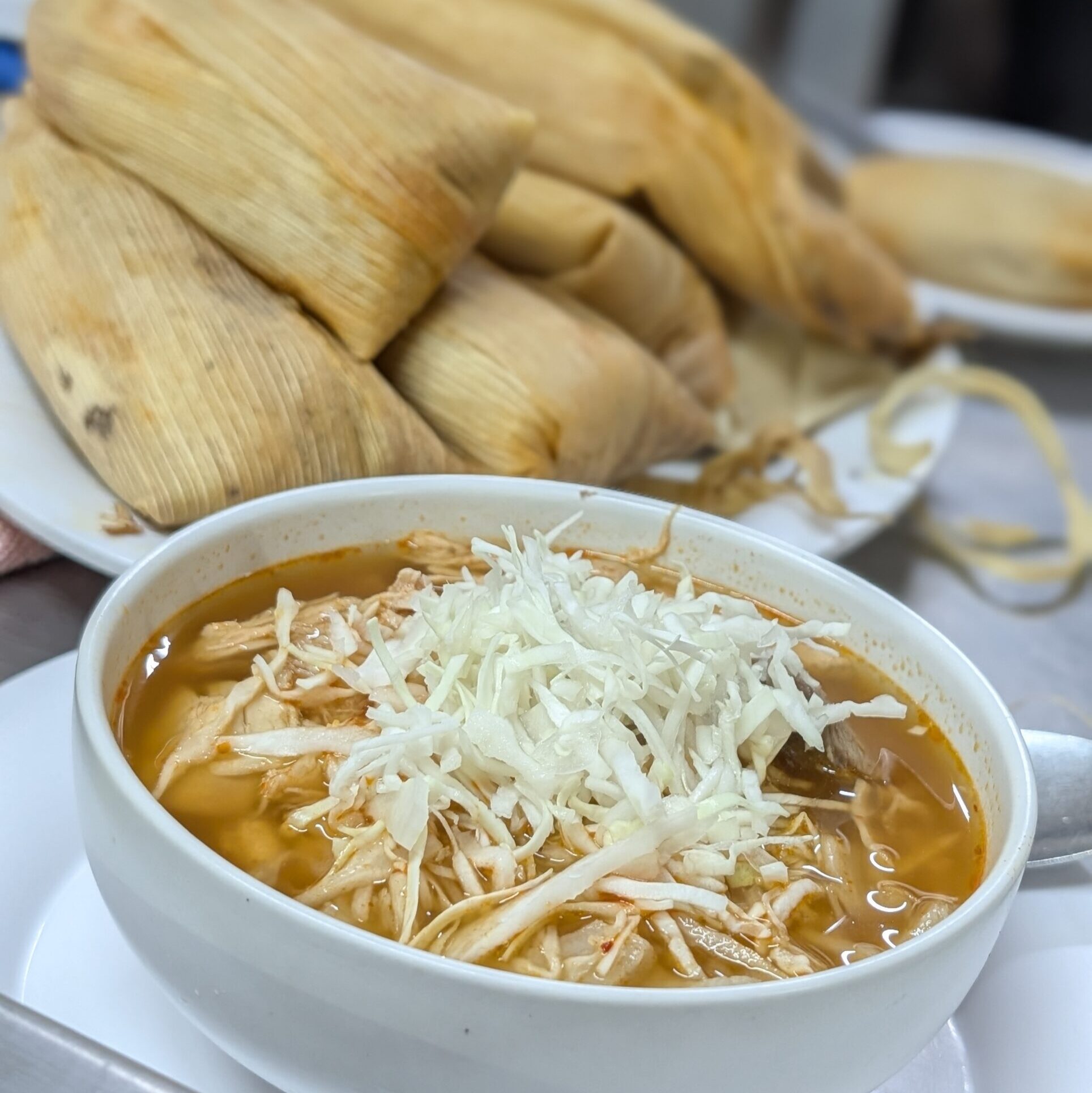 tamales and pozole